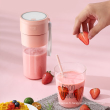 2021 Electric Small Orange Fruit Smoothie Food Blender Blender Cup Personal Wireless Rechargeable USB MINI MINGABLE BLENDER PORTABLE